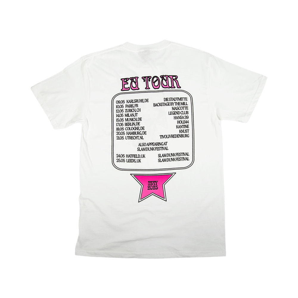 EU Tour 25 T-Shirt - White image 3