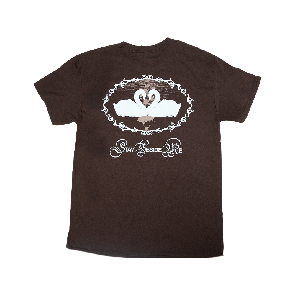 Stay Beside Me Tee - Dark Chocolate image 3
