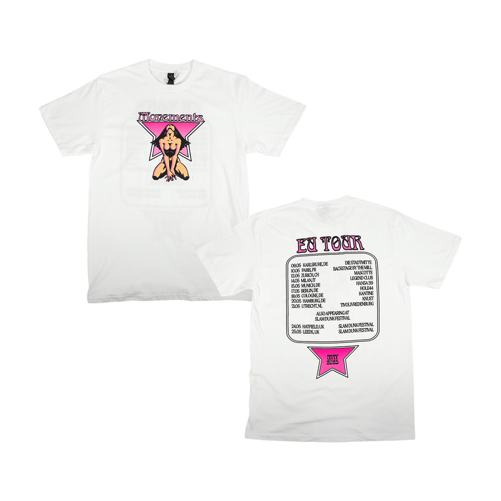 EU Tour 25 T-Shirt - White image 0