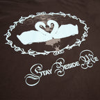 Stay Beside Me Tee - Dark Chocolate image 4