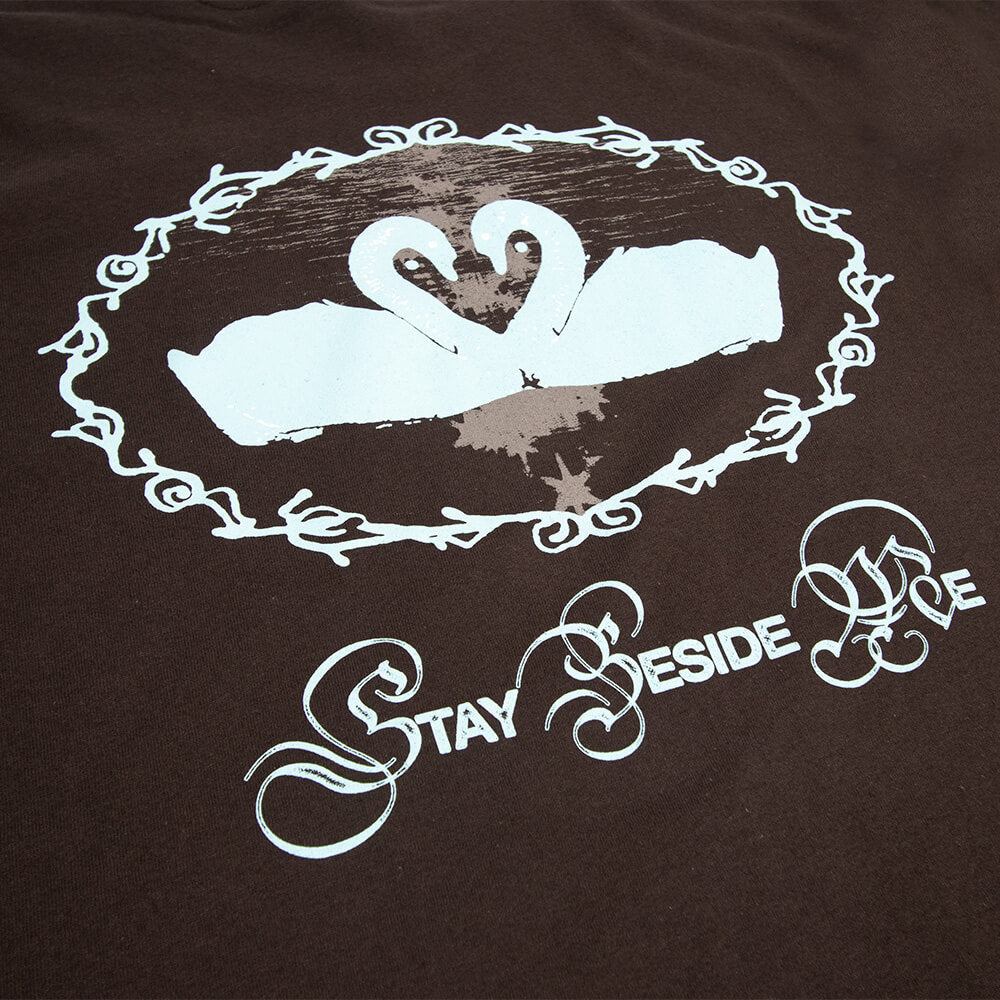 Stay Beside Me Tee - Dark Chocolate image 4