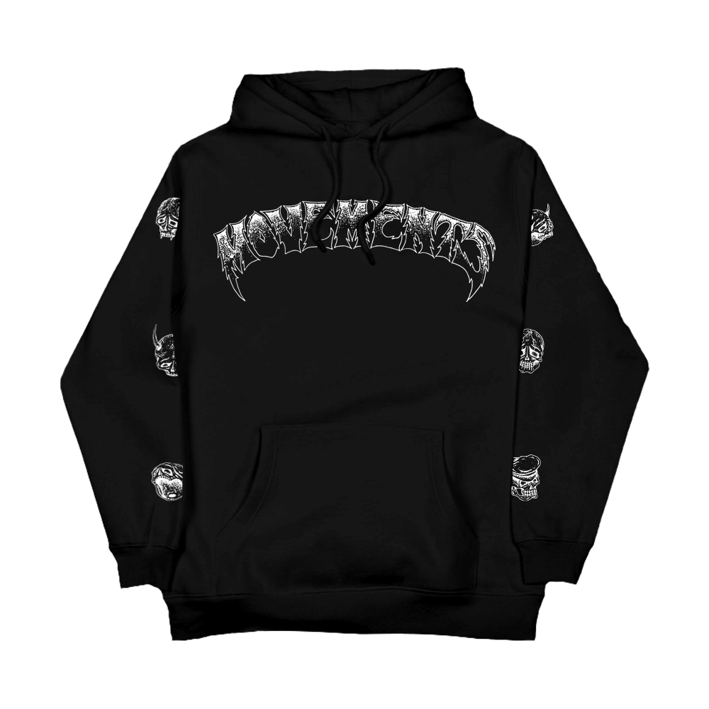 Skulls Hoodie - Black image 0
