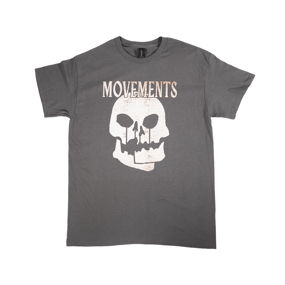 Skull T-Shirt - Charcoal image 0