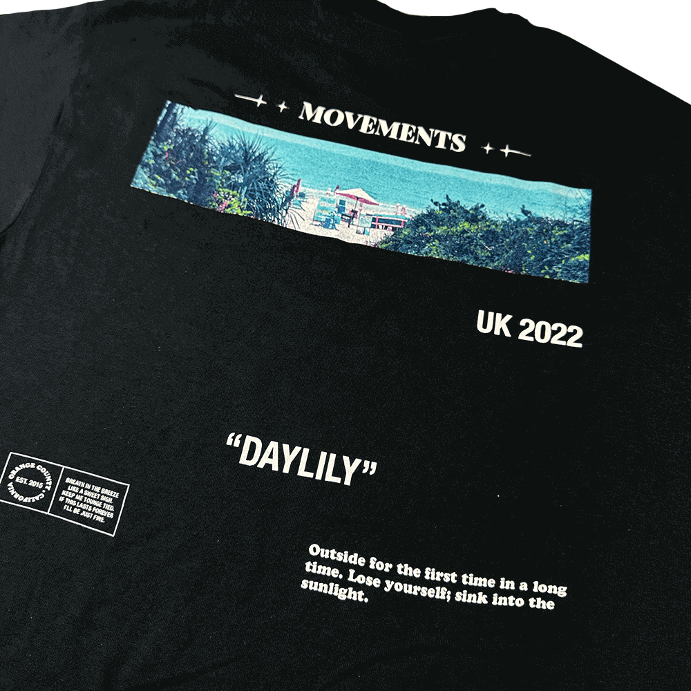 Day Lily T-Shirt - Black