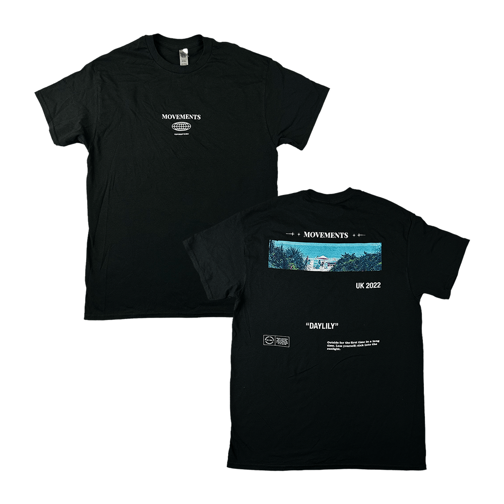 Day Lily T-Shirt - Black image 0