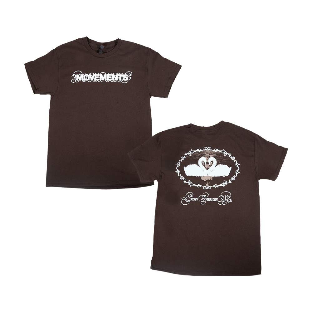 Stay Beside Me Tee - Dark Chocolate image 0